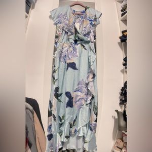 Show Me Your MuMu Jess Ruffle MIDI Dress